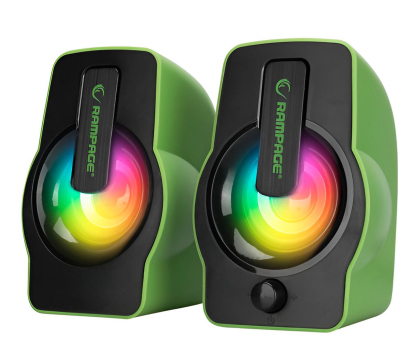 Głośnik komputerowy RAMPAGE Falsetto 2.0 6W RGB